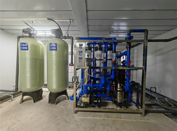 5T/h 超滤净水设备(预处理+UF 工艺)